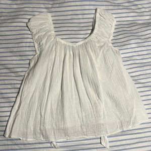 Old Navy white cotton top